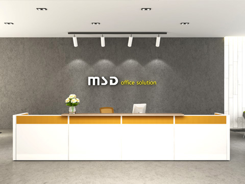 China Reception Counter