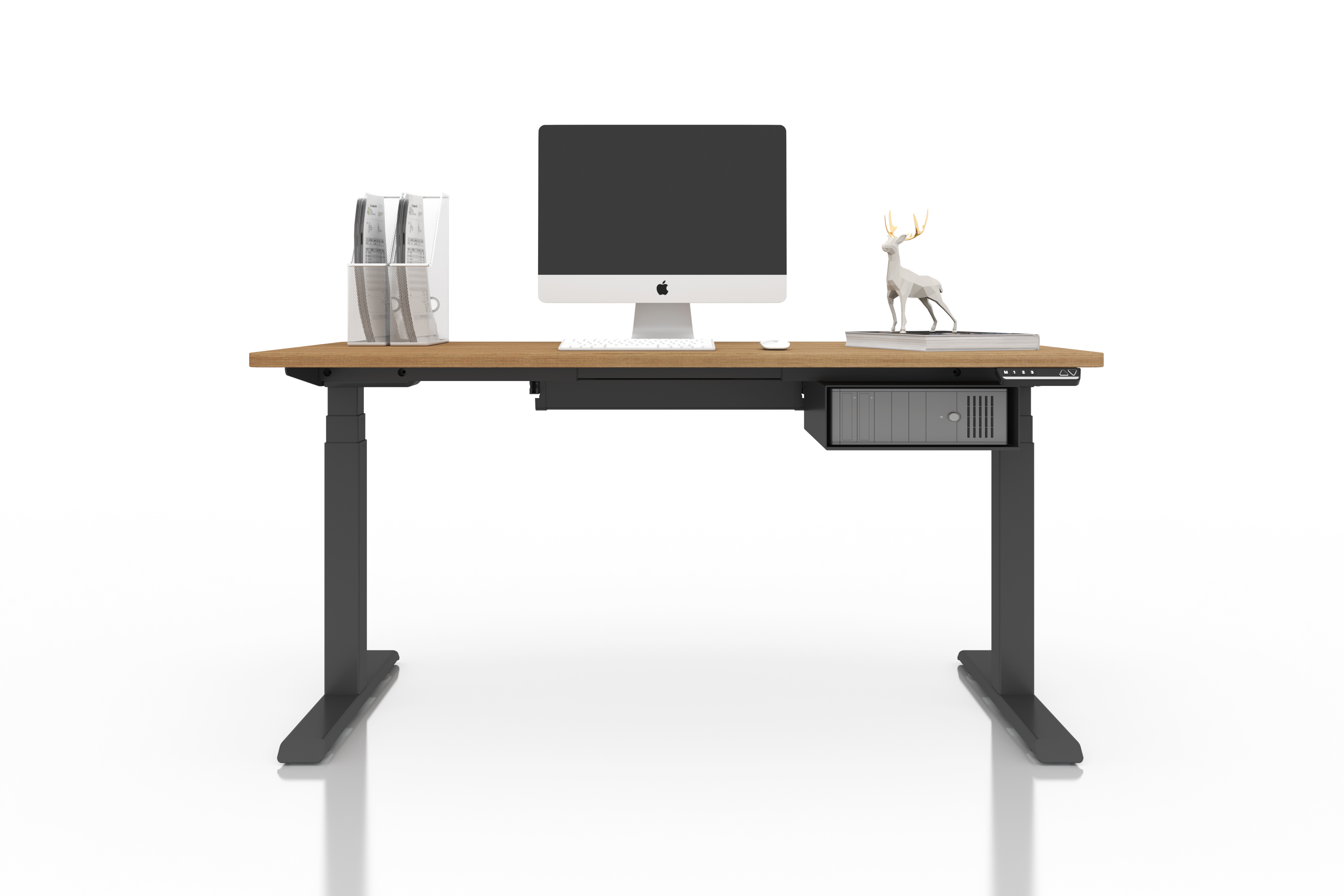 Intelligent electric lifting office desk