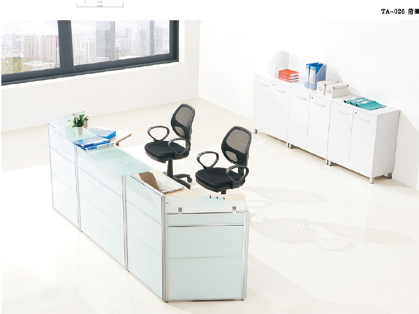 l shape reception desk EKL-026