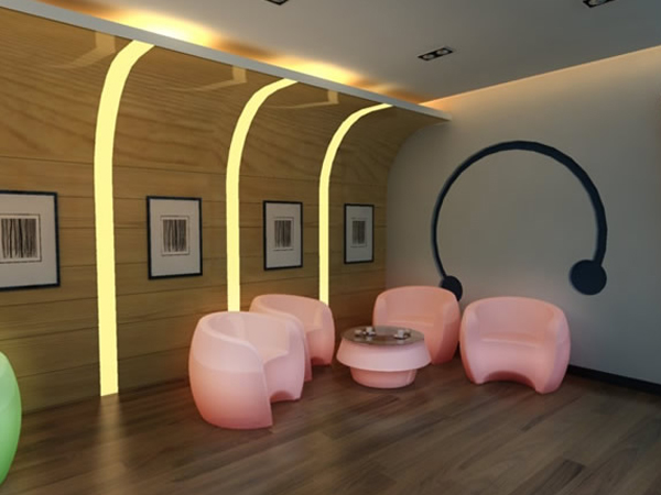 led sofa EKL-5895