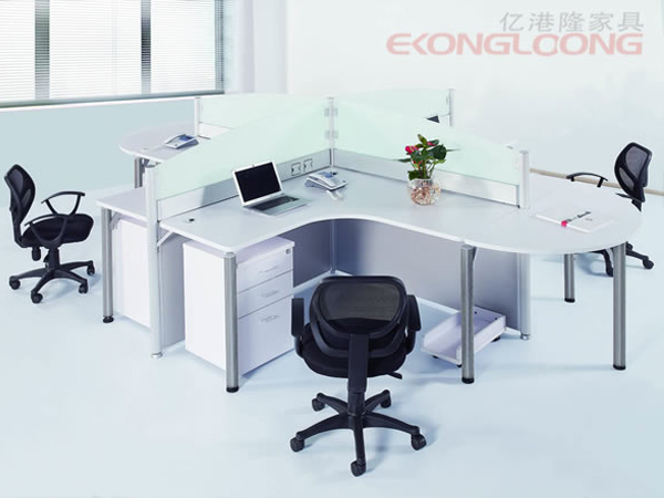 4 seats office workstation ZX1414A