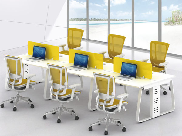 office desk workstation for 8 people OP-1025