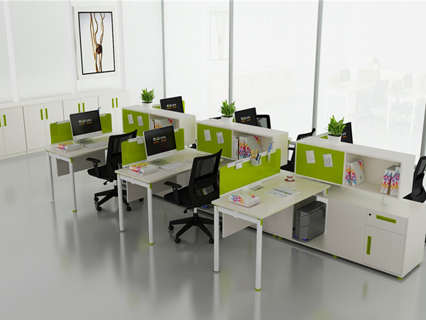 high wall office cubicles with doors OP-2658