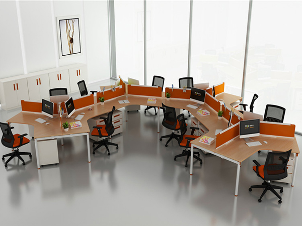 open area office workstation desk OP-2586