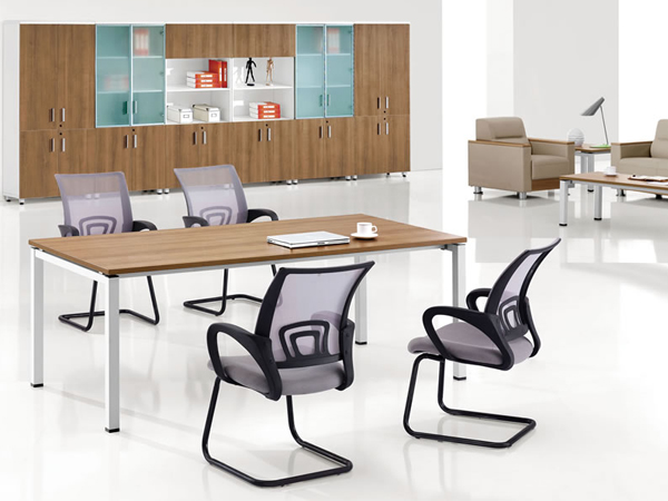 meeting table with timber veneer table top finish MT-1869