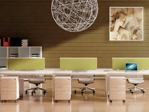 6 person office workstation BL06