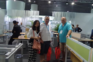 Photo with customers
